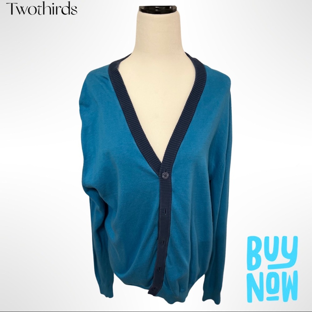 Twothirds men cardigan, size XL